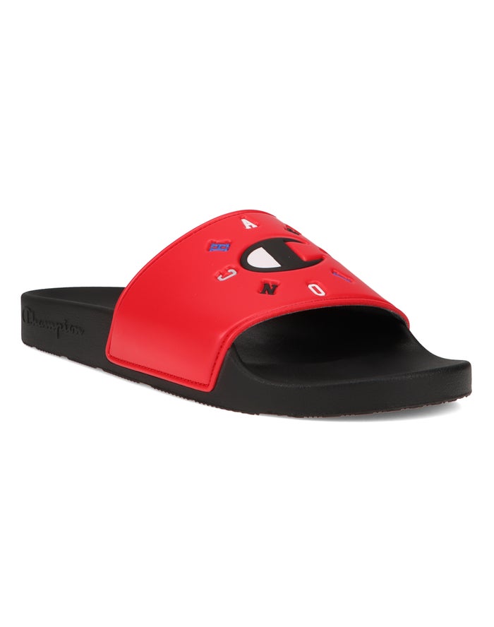 Chanclas Champion Hombre - Ipo ( Rojas/Negras ) 8157309-IY